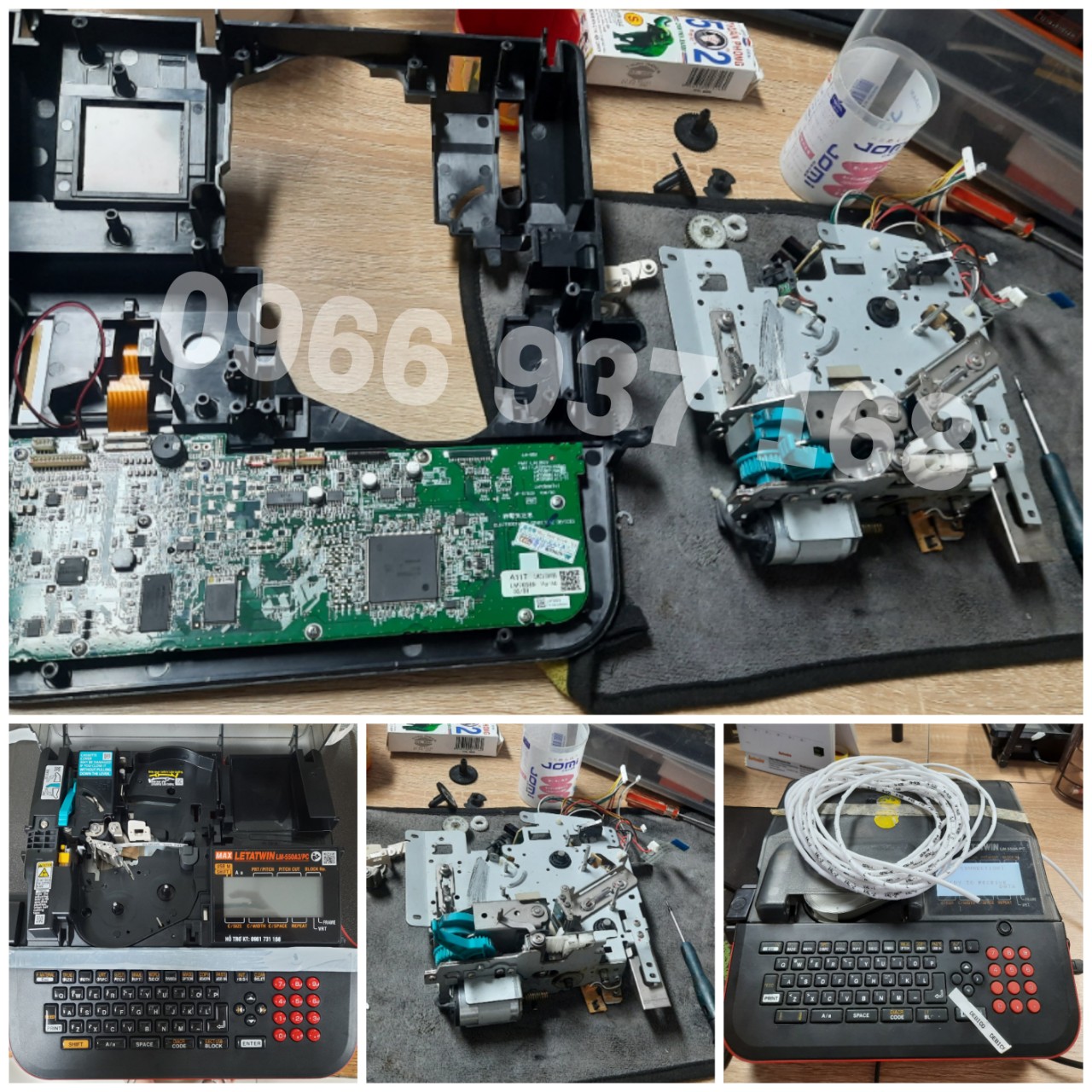 Dịch vụ sửa chữa thay thế linh kiện máy in đầu cos LETATWIN