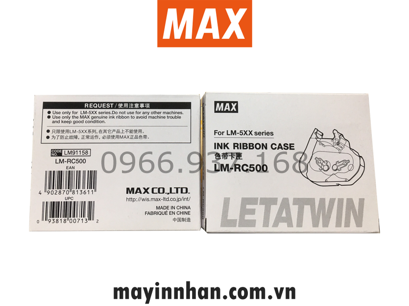 Hộp đựng mực LM-RC500 MAX-JAPAN