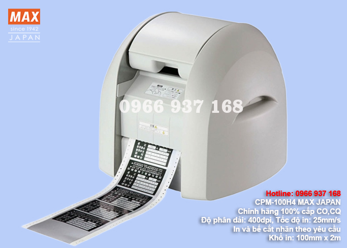 MÁY IN BẾ CẮT NHÃN  CPM-100SH4