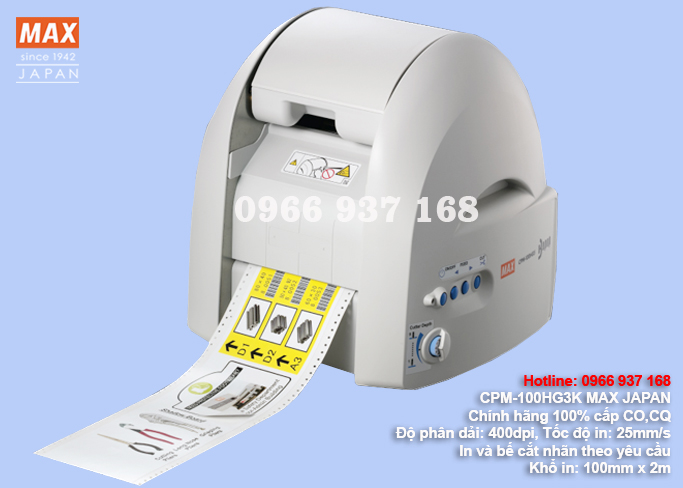 Máy in và bế cắt nhãn CPM-100HG3K