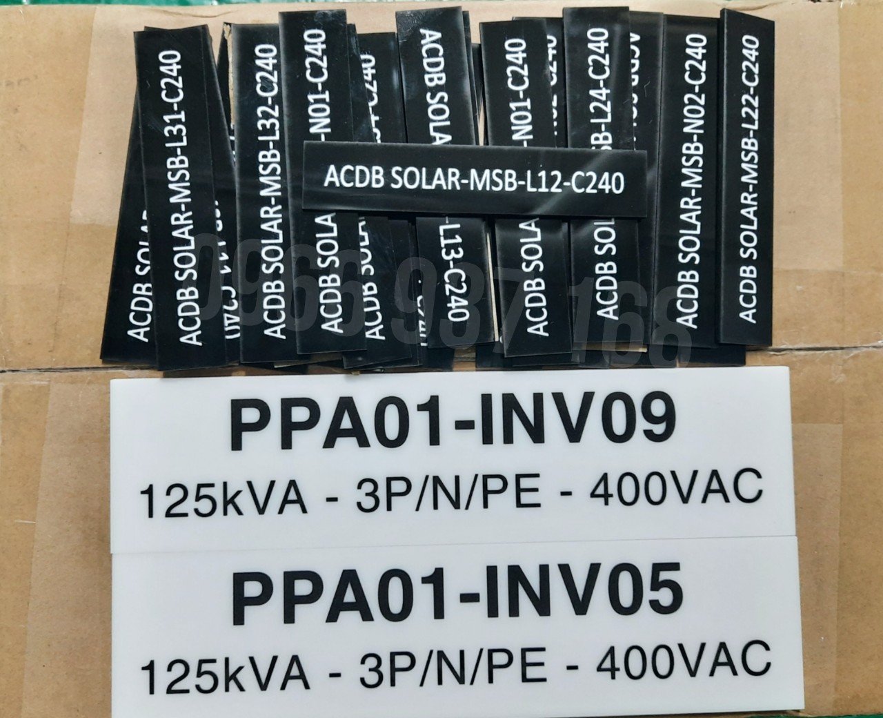 In UV trên Mica , logo dán tủ bảng điện [ IN UV MICA GIÁ RẺ ]